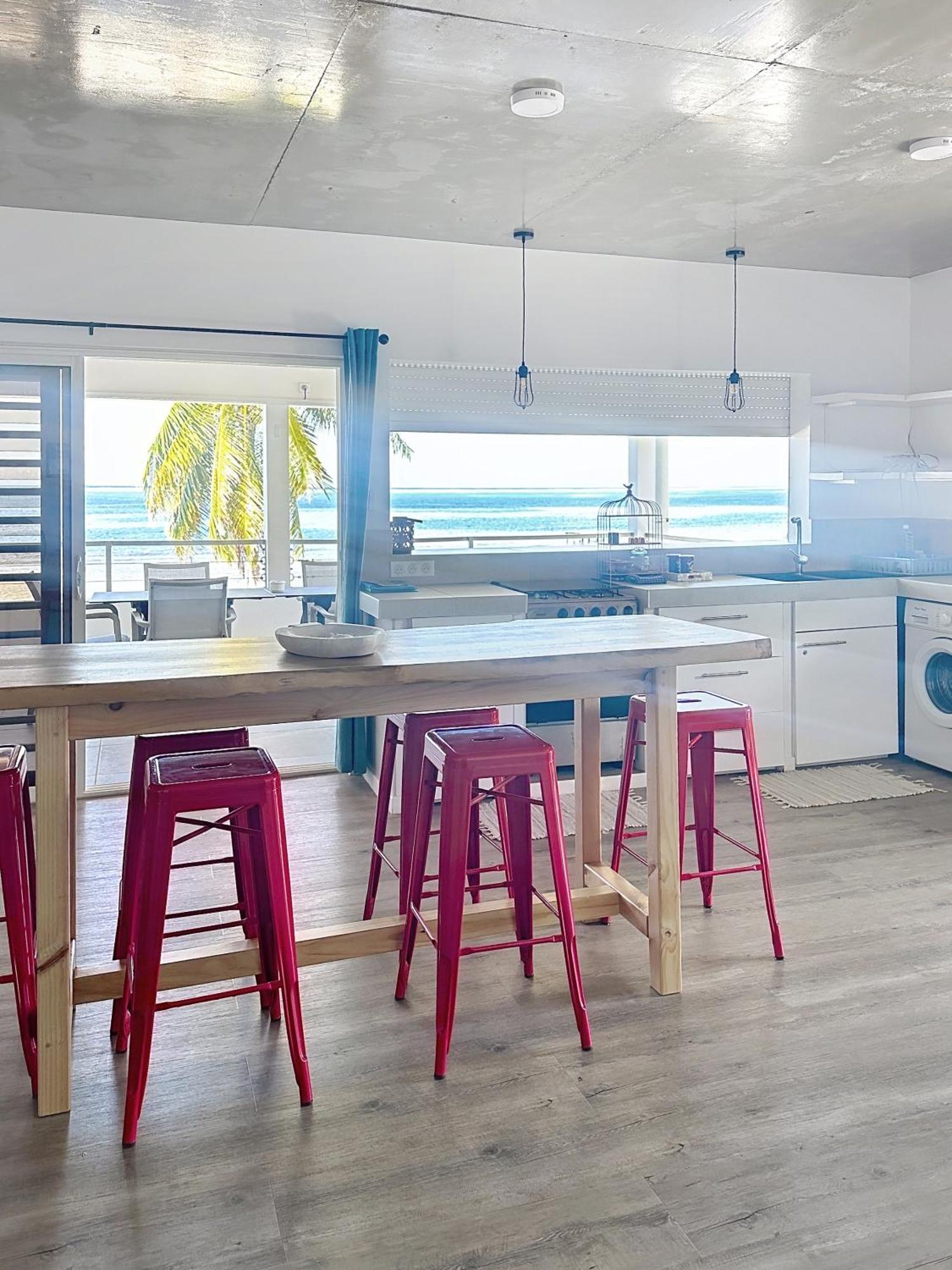 אוטורואה Pension Irivai, Appartement Uo Uo 3 Chambres Vue Mer מראה חיצוני תמונה